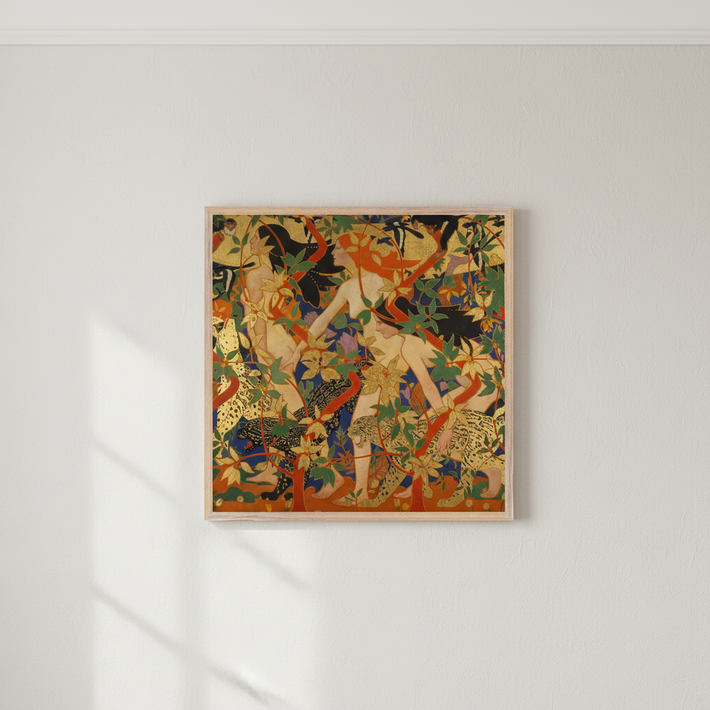 Diana and her Nymphs (1926) – Robert Burns Scottish Art Print