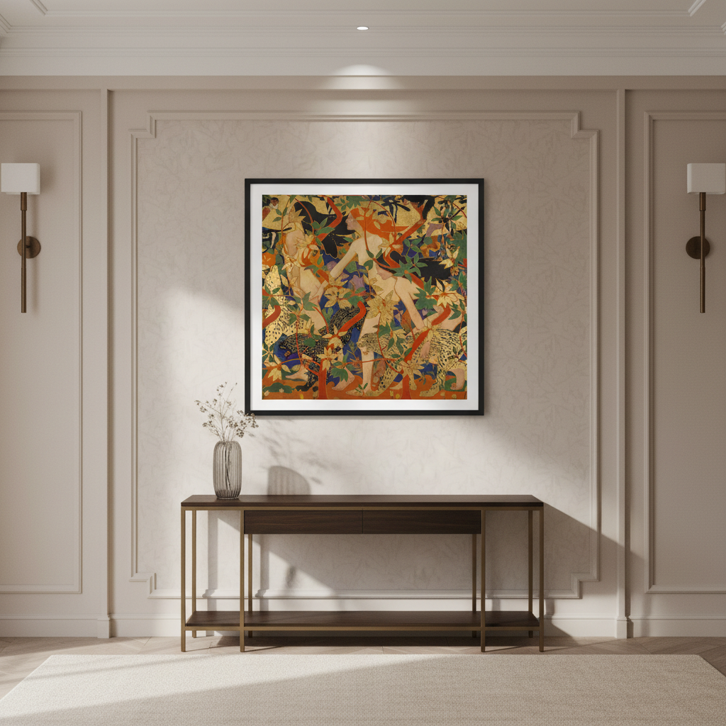 Diana and her Nymphs (1926) – Robert Burns Scottish Art Print